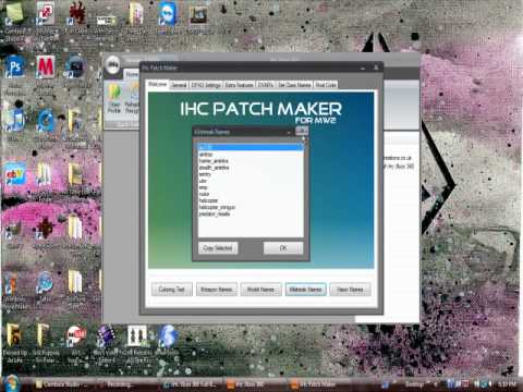 how to use ihc patch maker