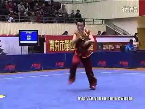 2012年全国武术套路锦标赛男子南拳048 白鹏(甘肃)