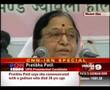 Pratibha Patil on speaking to a ghost