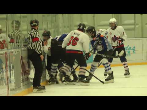 Peterborugh Phantoms Play Slough Jets under 15s  ice hockey match 8/4/2017