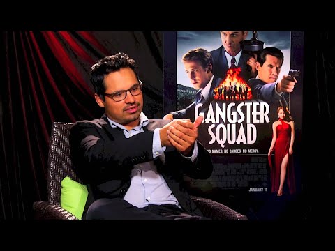 Michael Peña Interview, Gangster Squad