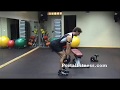 Ejercicios de musculación de espalda con mancuernas.
