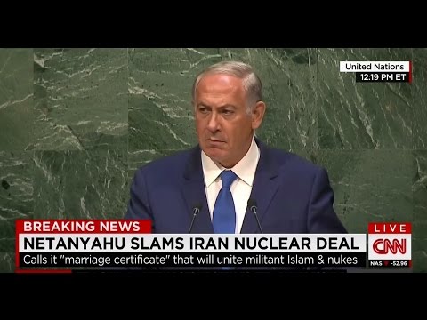 Netanyahu glares at U.N. for 45 seconds after berating its silence on Iran threat to Israel Netanyahu glares at U.N. for 45 seconds after berating its silence on Iran threat to Israel