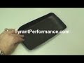 Tyrant Carbon Fiber Armrest - Lancer Evolution 8 / 9 (VIDEO)