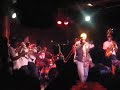 hypnotic brass ensemble with mos def at the lions den