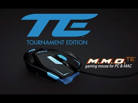 Видео № 0 из игры Мышь Mad Catz M.M.O.TE Gaming Mouse - проводная лазерная (Matt Black)