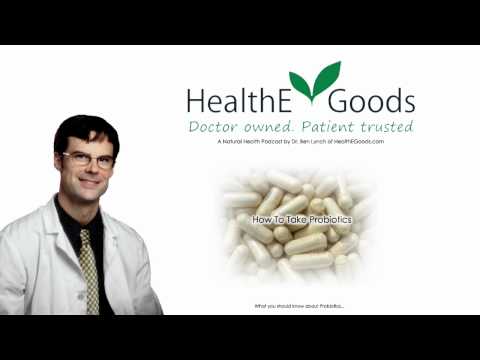how to take probiotics