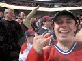 Rangers Vs Canadiens (Crowd View) the Summary