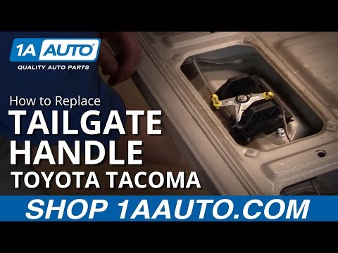 How to Install Replace Broken Tailgate Handle Toyota Tacoma 95-04 1AAuto.com