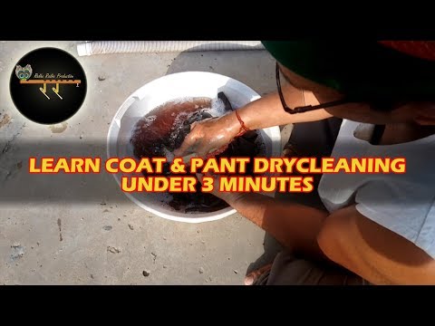 video-linktoworks-Coat Pant Dry Clean | How To Dry Clean Coat and Pant...