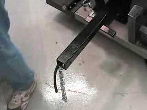 how to hitch a motorcycle