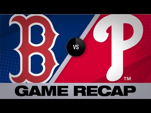 Video: Vazquez, Benintendi strike late to lift Sox | Red Sox-Phillies Game Highlights 9/14/19