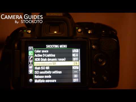 how to set the f stop on a nikon d5100