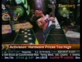 Activision Blizzard, the makers of games like Guitar Hero says Sony and Microsoft should be sensitive to the economic downturn. (Bloomberg News)