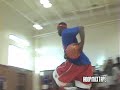 Clarence Trent in the GBOA Dunk Contest.