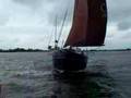 Cornish Crabber Sally kruist achterlangs