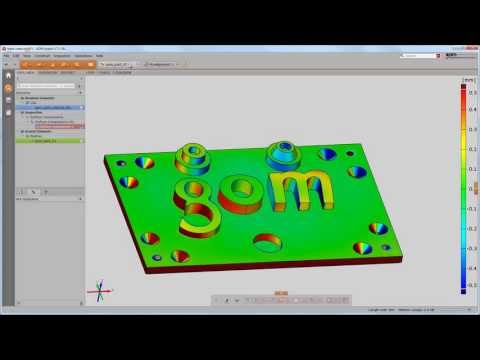 Free GOM Inspect V7.5 Tutorial Episode 3 - Software Concepts Free GOM Inspect V7.5 Tutorial Episode 3 - Software Concepts