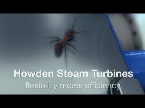 Howden industrial steam turbines