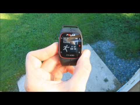 how to sync polar m400