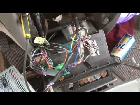 nissan quest 1997 deck install audio troubleshooting