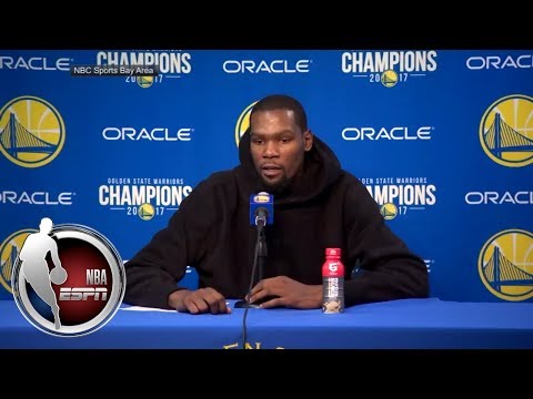 Video: Kevin Durant says ref looked for excuses to tech him up | NBA on ESPN