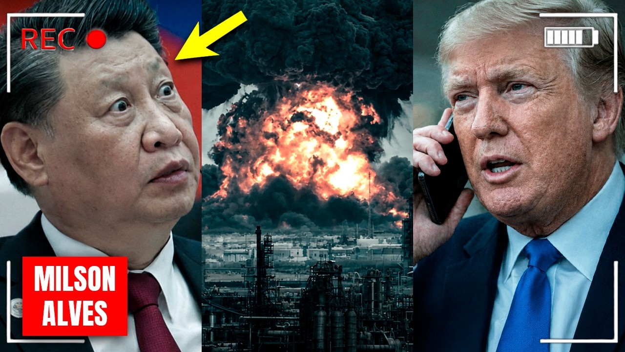 A LIGAÇÃO de Trump que DESTRUIU Xi diante da China