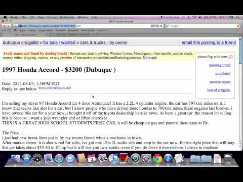 craigslist cars