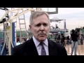 Ray Mabus, Secretary of the Navy speaks about the Carrier Classic Basketball Game