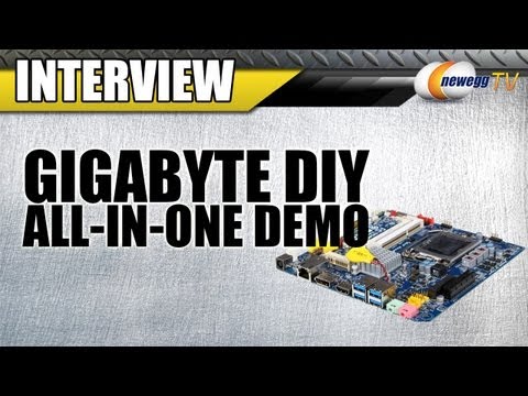 all in one computer - http://www.newegg.com | Motherboard: http://bit.ly/ZGVCnw GIGABYTE GA-H77TN LGA 1155 Intel H77 HDMI SATA 6Gb/s USB 3.0 Thin mini-ITX Intel Motherboard 13-128...