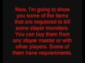 Rs slayer information.