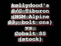 kellydood's S/C Tiburon toying with stock Cobalt SS