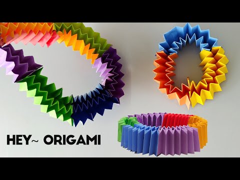 Don't buy Toys! Make DIY Fidget Toys with Origami / Endless Transformer #origami #fidget #papercraft - YouTube