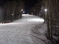 Me skiing with the babooshka