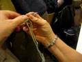 Demo: Turkish Cast on - How to start toe-up socks
