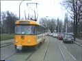 Stra�enbahnfahrt in Dresden 3.