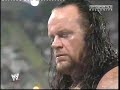 undertaker helping kane