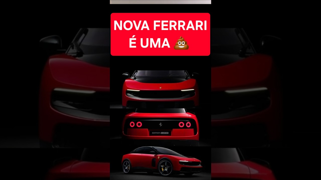 FERRARI LANÇOU UM CARRO ELÉTRICO E É 💩