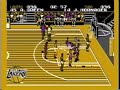 a second complete multiplayer game of tecmo nba basketball for the nintendo entertainment system by tecmo. the phoenix suns (macdaddynook) take on the la lakers (duck) on their home field in full round of basketball.
