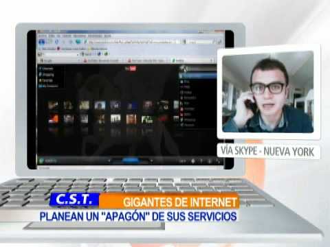 google sopa - El objetivo de los gigantes de internet es alertar a los internautas de las consecuencias que traería consigo esta ley, que según las autoridades estadounide...
