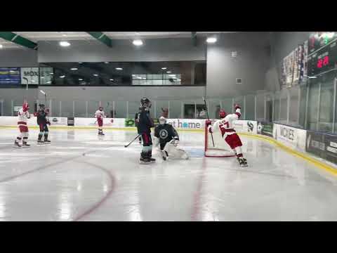 2022-23: Kane #57 White - Kane enters the zone with a bullet to beat the California Golden Bears.