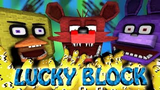 Minecraft | LUCKY BLOCK 5 NIGHTS AT FREDDY'S BOSS CHALLENGE - Five Nights at Freddy's! (Freddy)
