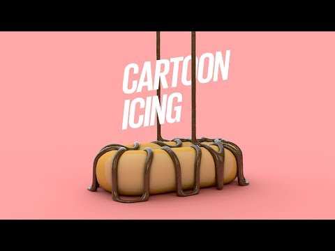 Cinema 4D R20 tutorial - Animated cartoon icing