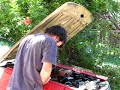 Initial startup after 4AG + Carbs conversion