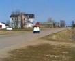 insane lifted golf cart crash