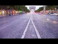 Time lapse Paris Champs-Elysees