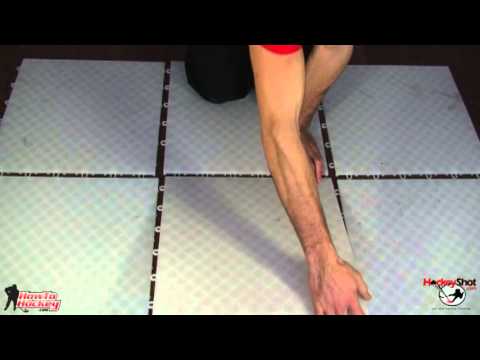 HockeyShot™ Dryland training tiles  – SetUp Instructions