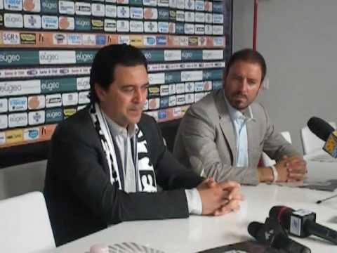 Presentaci&oacute;n de Ficcadenti como nuevo entrenador del Cesena