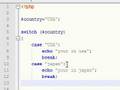 PHP Tutorial - 6 - Switch statement