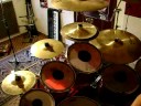Rog�rio Rossato playing drums  2
