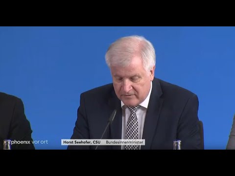 Fall Lbcke: Pressekonferenz von Bundesinnenminister Horst Seehofer